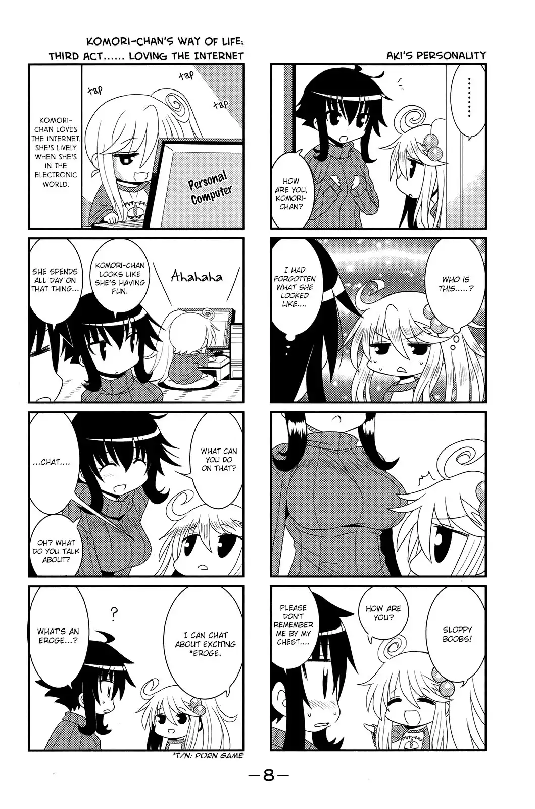 Komori-chan wa Yaruki o Dase Chapter 0 8